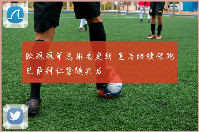 欧冠冠军总排名更新 皇马继续领跑巴萨拜仁紧随其后