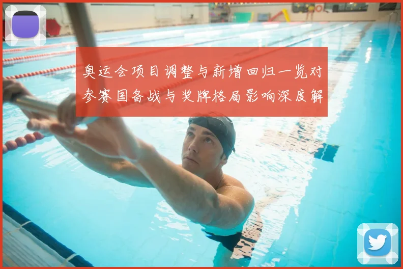 奥运会项目调整与新增回归一览对参赛国备战与奖牌格局影响深度解读